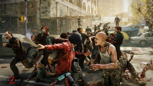 World War Z Aftermath Bunko Sword Wallpaper