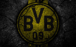Worn Out Borussia Dortmund Logo Wallpaper