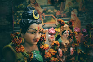 Worshipping Lord Shiva 8k Wallpaper