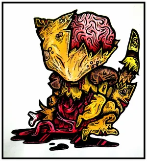 Wounded Abra Pokémon Wallpaper