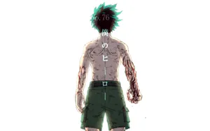 Wounded Deku Wallpaper