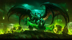 Wow Sargeras And Legion Wallpaper