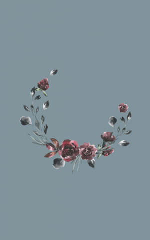 Wreath Painting For Instagram Stories Wallpaper