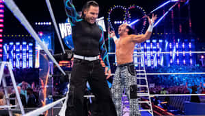 Wrestlers Matt Hardy And Jeff Hardy Wrestlemania 33 Wallpaper