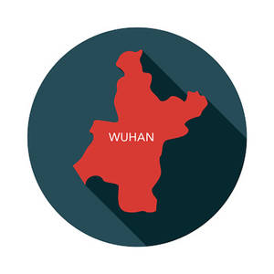 Wuhan Circle Map Logo Wallpaper