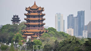 Wuhan Yellow Crane Tower China Wallpaper