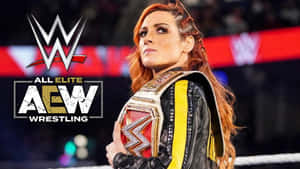 Wwe Raw Woman's Champion Becky Lynch Wallpaper
