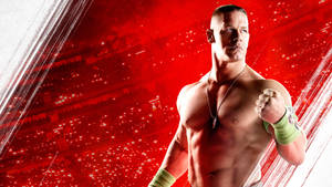 Wwe Wrestler John Cena Digital Cover Wallpaper