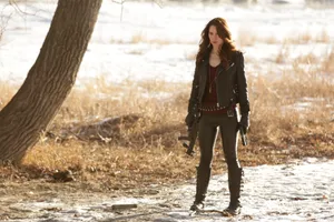 Wynonna Earp Leather Outfit Wallpaper