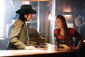 Wynonna Earp Waverly And Doc Holliday Wallpaper