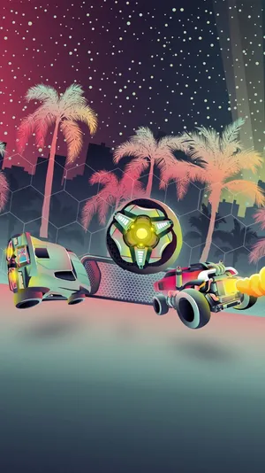 X Devil Rocket League Iphone Wallpaper