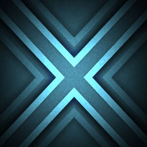 X Metal Cool Pattern Wallpaper
