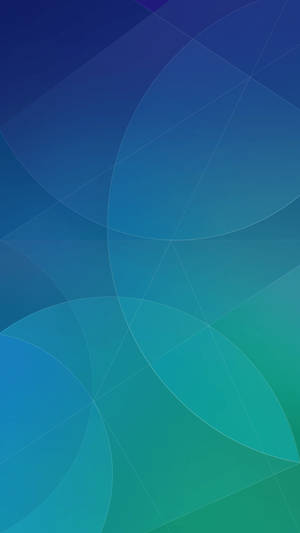 Xiaomi Blue Circles Wallpaper