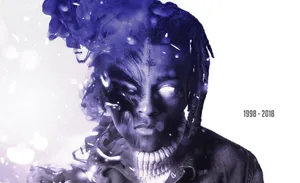 Xxxtentacion Laptop Purple Abstract Wallpaper