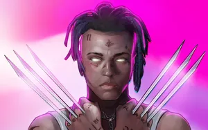 Xxxtentacion Laptop Wolverine Art Wallpaper