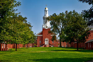 Yale University Divinity Building Wallpaper