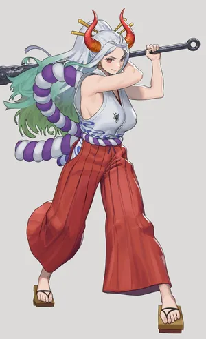 Yamato One Piece Kanabo Mace Wallpaper