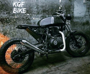Yash Boss Kgf Bike Wallpaper