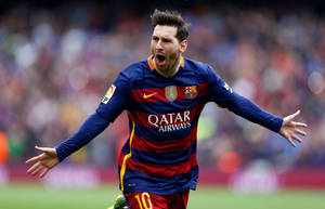 Yelling Messi 4k Ultra Hd Wallpaper