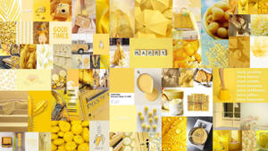 Yellow Aesthetic Board Wallpaper