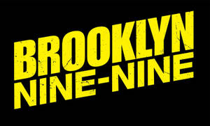 Yellow And Black Brooklyn Nine Nine Wallpaper