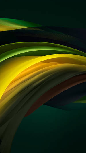 Yellow And Green Lines For Iphone Se 2020 Wallpaper