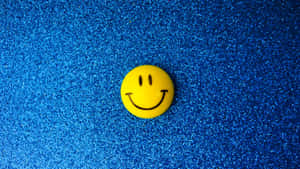 Yellow Ball Happy Smile Wallpaper