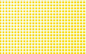 Yellow Gingham Pattern Background Wallpaper