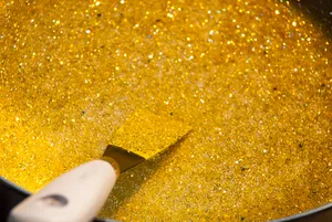 Yellow Glitters Wallpaper