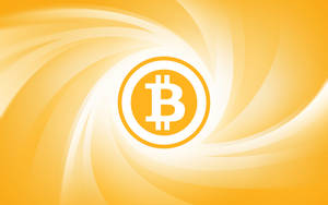 Yellow Hd Bitcoin Logo Wallpaper