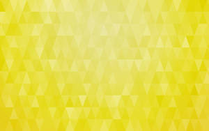 Yellow Hd Geometric Triangles Wallpaper