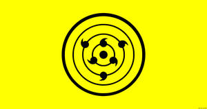 Yellow Hd Rinnegan Icon Wallpaper