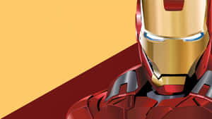 Yellow Iron Man Ipad Wallpaper