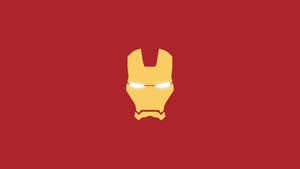Yellow Iron Man Logo Wallpaper