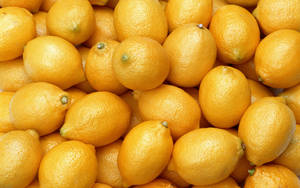 Yellow Lemon Fruits Food Desktop Wallpaper