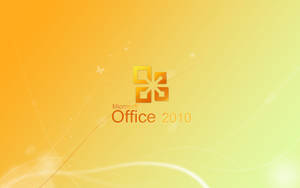 Yellow Microsoft Office 2010 Desktop Wallpaper