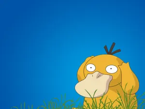 Yellow Pokemon Psyduck Wallpaper