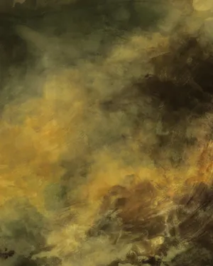 Yellow Smoke Grunge Wallpaper