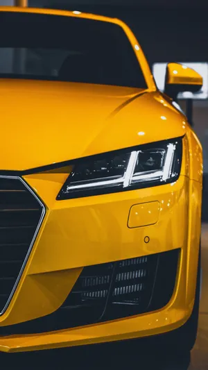 Yellow Sports Car Best Hd Wallpaper