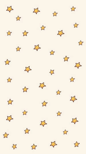Yellow Stars Aesthetic Vsco Wallpaper