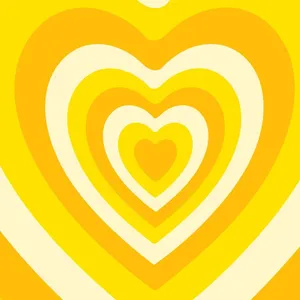 Yellow Wildflower Heart Wallpaper