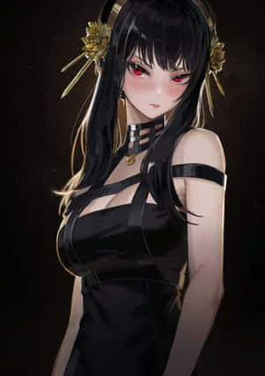 Yor Forger Beautiful Anime Character Wallpaper