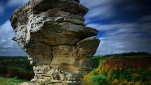 Yorkshire Pepperpot Dalby Forest Wallpaper