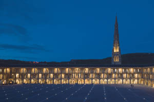 Yorkshire Piece Hall Halifax Wallpaper