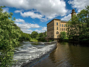 Yorkshire Salts Mill Wallpaper