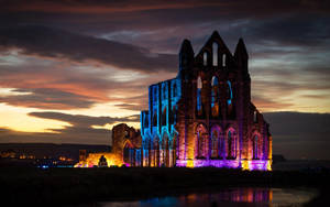 Yorkshire Whitby Abbey Wallpaper