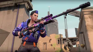 Yoru In Action – Valorant Wallpaper