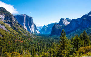Yosemite Mountain Nature Wallpaper