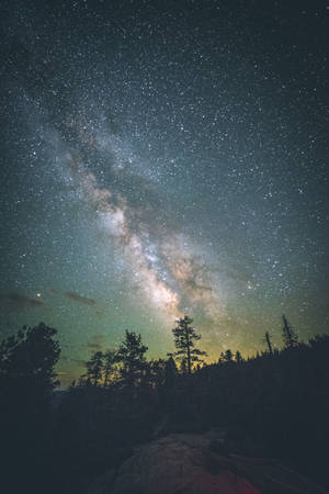 Yosemite Night Sky Wallpaper