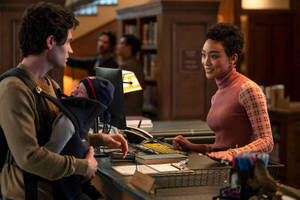 You Characters Marienne And Joe Goldberg Wallpaper